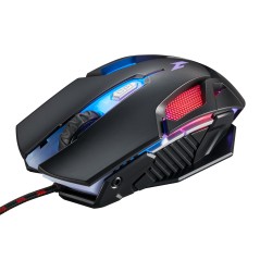 Acer Nitro Gaming NMW200 Black Optical Wired Mouse - Precision, Speed & Comfort for Gamers!